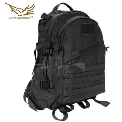 3 Day MOLLE Backpack Black FLYYE