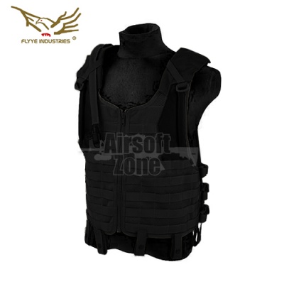 Delta Tactical Mesh MOLLE Vest Black FLYYE