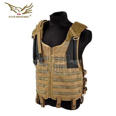 Delta Tactical Mesh MOLLE Vest Khaki FLYYE