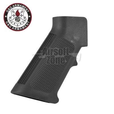 Reinforced AEG Motor Grip with Heat Sink for GR16 Series (Black) G&G