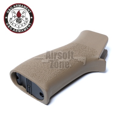 TD Reinforced AEG Grip with Heat Sink for T418 (Tan) G&G