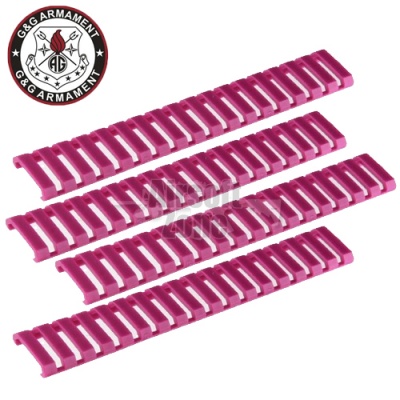 Ladder Rail Panel Cover Pink (set of 4) G&G