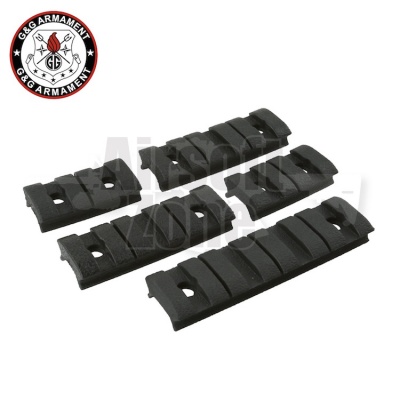 Rail Set for FFR A2 Black G&G