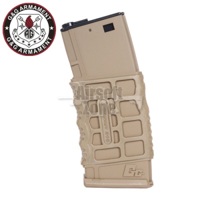 M4 / M16 GMAG G26 Magazine 300rnd Hi-Cap Tan G&G