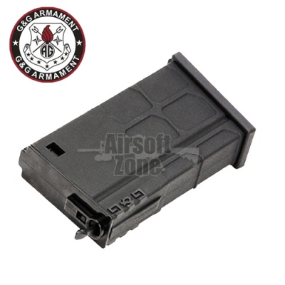 120rnd Mid-Cap Magazine Black for SR25 (GR25) G&G