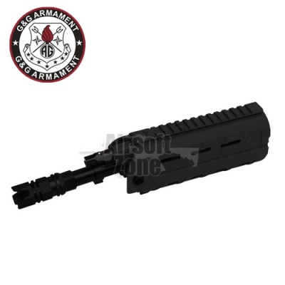 G26 Laser & LED Hand Guard Front Set Black G&G