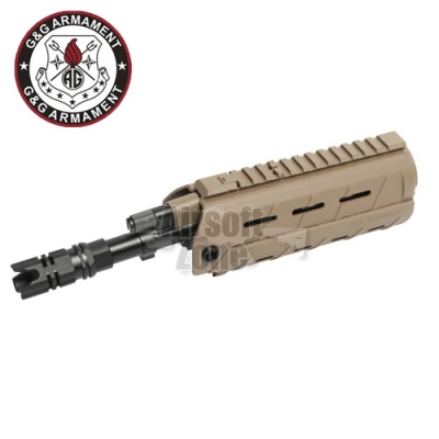 G26 Standard Hand Guard Front Set Tan G&G