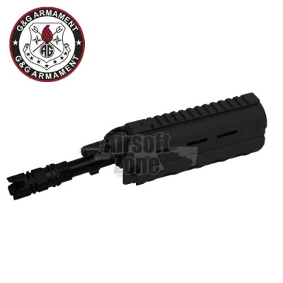 G26 Standard Hand Guard Front Set Black G&G