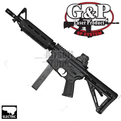 M4 MOE 9mm SMG Magpul Black AEG G&P