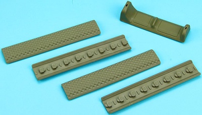 Keymod Handguard Finger Stop Set A Sand G&P