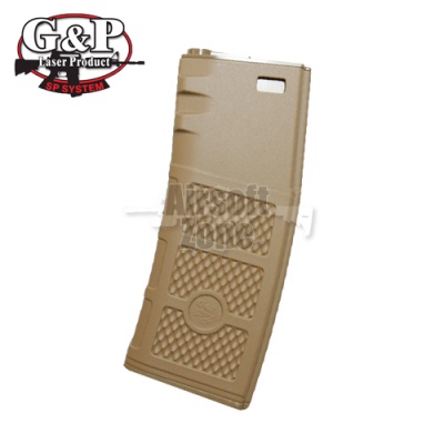 M4 / M16 Ball Ball Magazine 130rnd Mid-Cap FDE Sand G&P