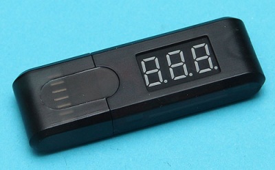 Portable LiPo Battery Voltage Meter G&P