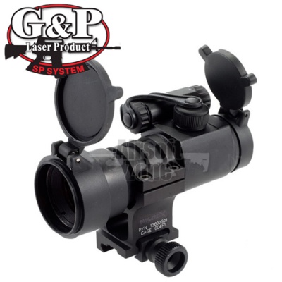 Military Type 30mm Red Dot Sight with Mk18 Mount G&P