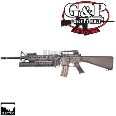 M16A3 with M203 Grenade Launcher AEG G&P
