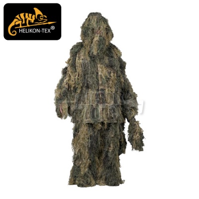 Ghillie Suit Digital Woodland Set HELIKON