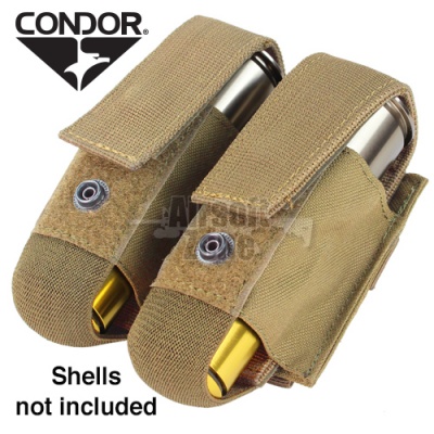 Double 40mm Grenade Pouch Tan CONDOR