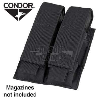 Double Pistol Magazine Pouch Black CONDOR