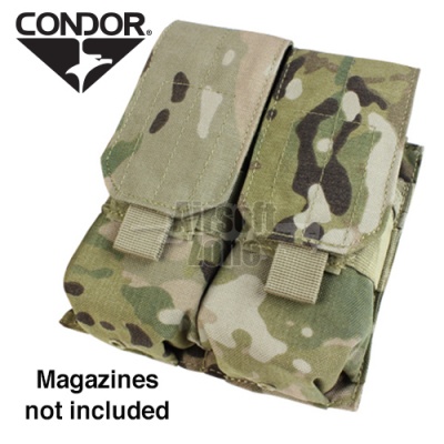 Double M4 Magazine Pouch (holds 4 mags) Multicam CONDOR