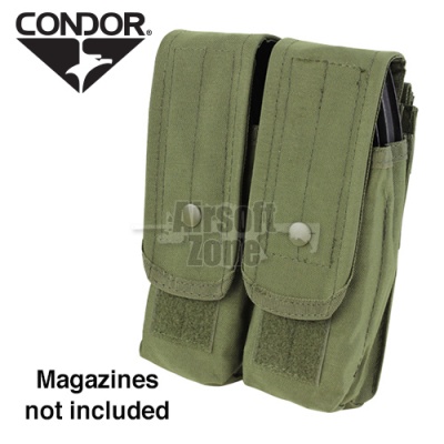 Double AK Magazine Pouch (holds 4 mags) OD Green CONDOR