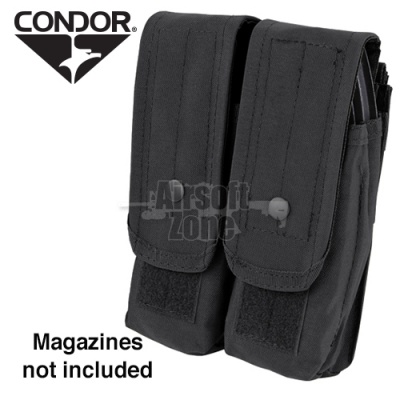 Double AK Magazine Pouch (holds 4 mags) Black CONDOR