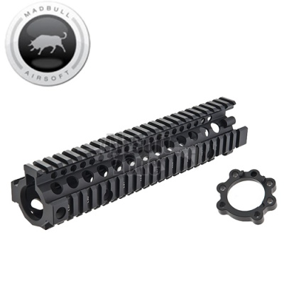 Daniel Defense DD Lite Rail MK18 RIS II 9.5 inch Rail Black MADBULL