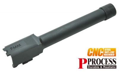 Steel Threaded Outer Barrel for TM M&P9 (14mm Negative) Guarder