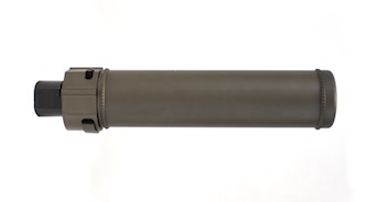 BOA Series 14mm CCW QD Suppressor with Flash Hider Long Bronze NUPROL