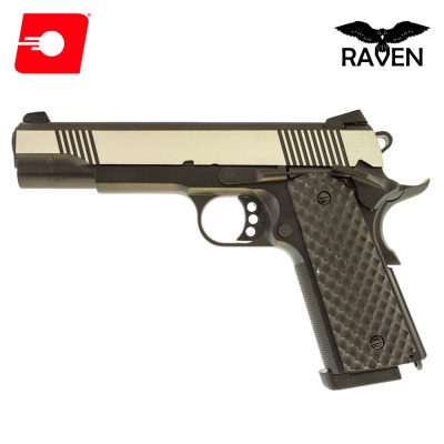 MEU Silver Pistol GBB Raven