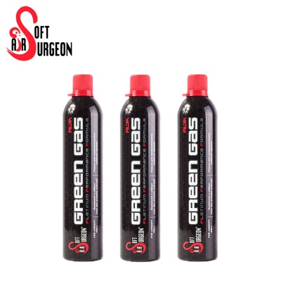 3x Airsoft Surgeon RWA Green Gas Red Wolf Airsoft