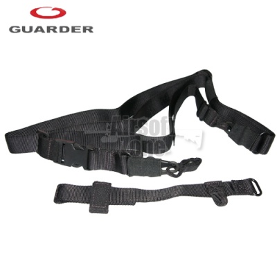 Tactical Three Point Sling Black Guarder