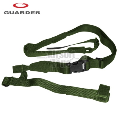 Tactical Three Point Sling (wide version) OD Guarder
