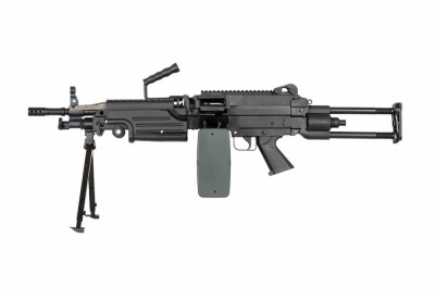 SA-249 PARA CORE™ Machine Gun Replica Black AEG Specna Arms