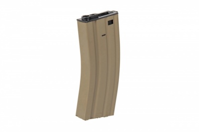 Hi-Cap 300rnd Metal Magazine for M4/M16 Series Tan Specna Arms