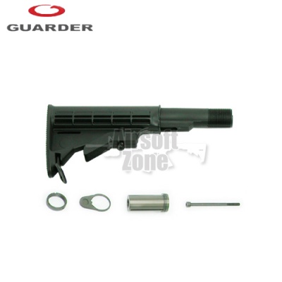 M4 LE Style Carbine Stock (Black/Real) Guarder