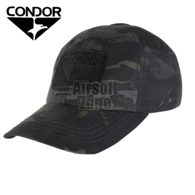 Tactical MULTICAM BLACK Baseball Cap with Velcro CONDOR