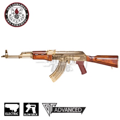 GKM47 Gold AKM with Battery Limited Edition AEG G&G