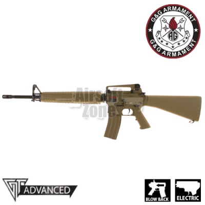 (GEN 2) TR16 A3 Rifle Blowback Tan AEG G&G