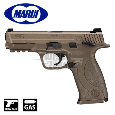 M&P 9 V Custom Tan Replica Pistol GBB Tokyo Marui