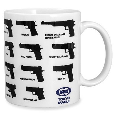 Pistol Silhouette Mug (D) Tokyo Marui