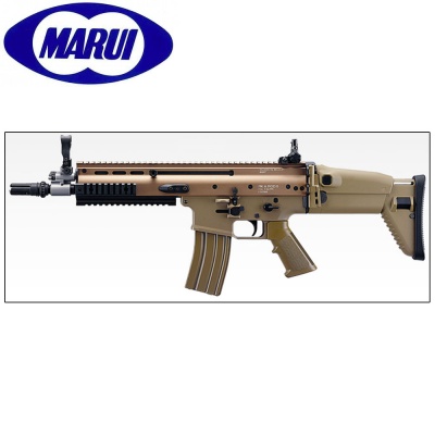 SCAR-L CQC Flat Dark Earth Electric Recoil AEG Tokyo Marui