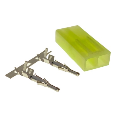 Mini-Tamiya connector - Female (Tin-Plated)