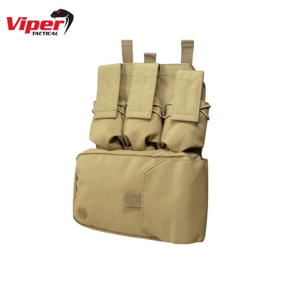 Assault Panel for MOLLE Vest Coyote Viper Tactical