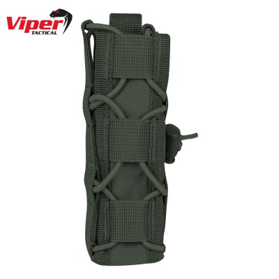 Elite Extended Pistol Mag Pouch OD Green Viper Tactical