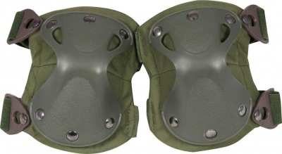 Hard Shell Knee Pads OD Green Viper Tactical