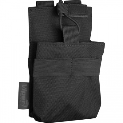 GPS Radio Pouch MOLLE Black Viper Tactical