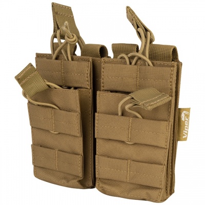 Quick Release Double Duo Mag Pouch Coyote Viper Tactical