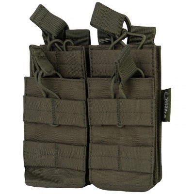 Quick Release Double Duo Mag Pouch Green Viper Tactical