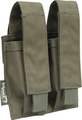 Double Pistol Magazine Pouch OD Green Viper Tactical