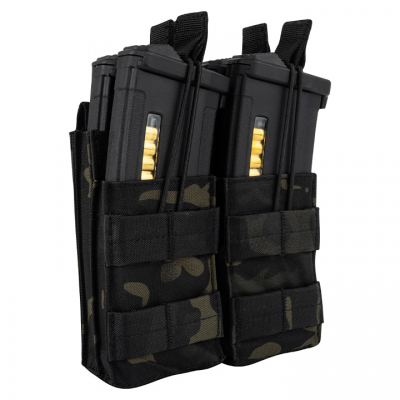 Quick Release Double Duo Mag Pouch VCAM Black Viper Tactical
