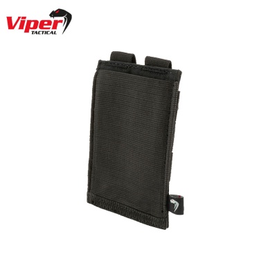 Single Rifle Mag Plate Pouch Black Viper Tactical